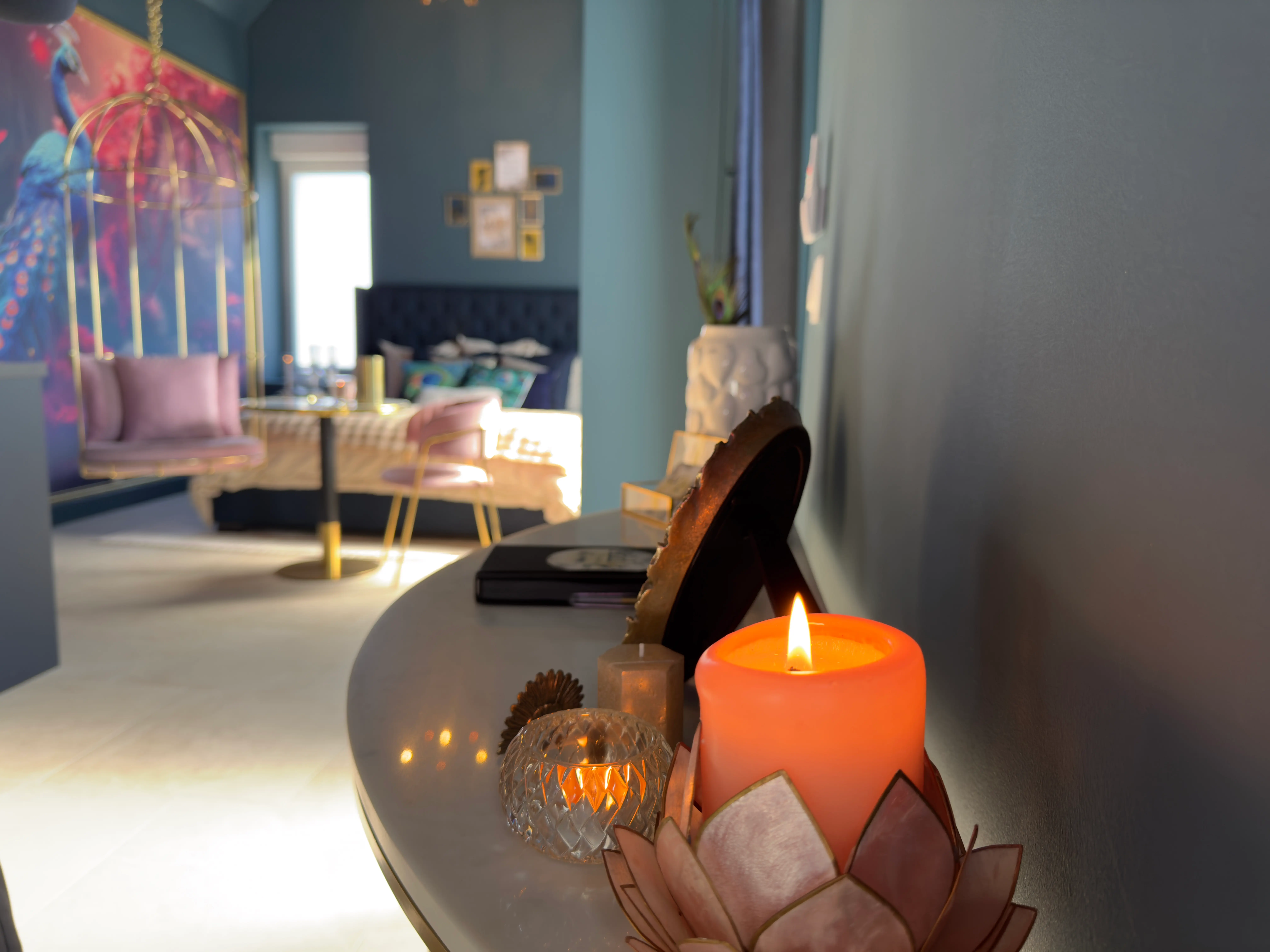 Cuisine équipée de la suite de luxe Bapaume